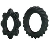 Kit 2 Ring Blühende Silikonringe von Baile For Him | Fesselliebe.de