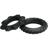 Kit 2 Ring Blühende Silikonringe von Baile For Him | Fesselliebe.de