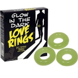 Stück 3 Fluoreszierende Ringe von Spencer & Fletwood | Fesselliebe.de