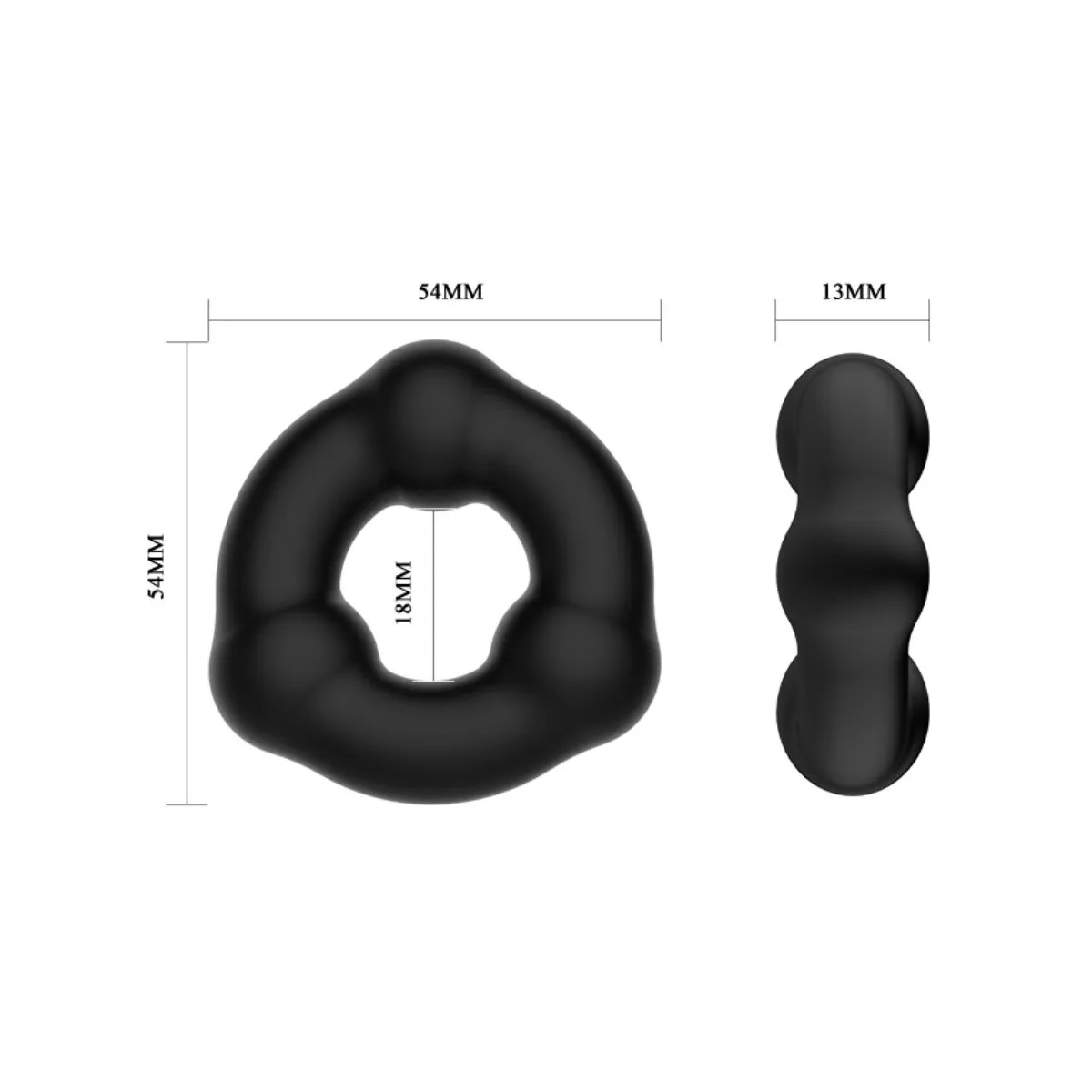 Super Weicher Silikonring mit Noppen von Crazy Bull | Fesselliebe.de