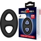 Doppelter Ovaler Silikonring von Crazy Bull | Fesselliebe.de
