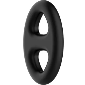 Doppelter Ovaler Silikonring von Crazy Bull