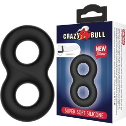 Doppelter Unendlichkeitsring aus Silikon von Crazy Bull | Fesselliebe.de