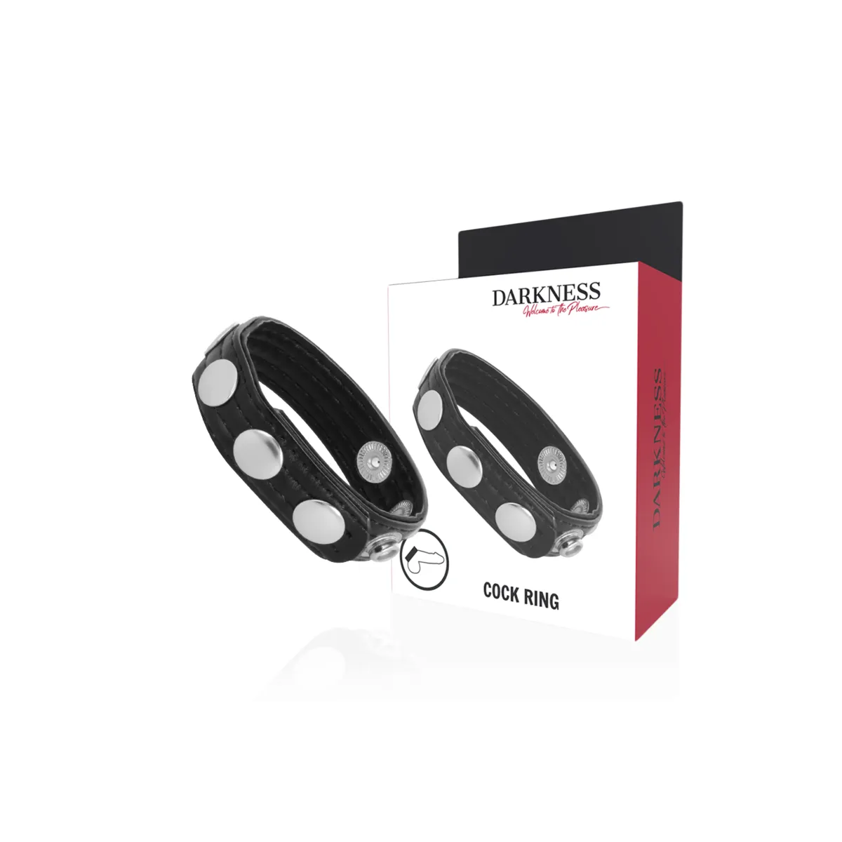 Leder-Erektionsring von Darkness Sensations | Fesselliebe.de