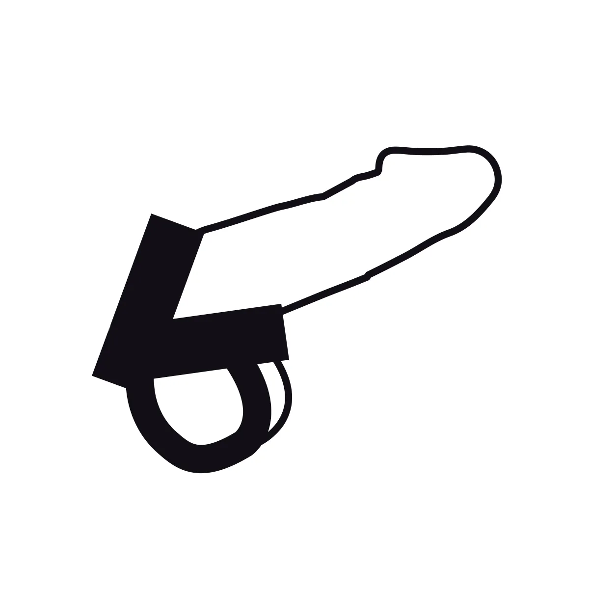 Hautring für Penis und Hoden von Darkness Sensations | Fesselliebe.de