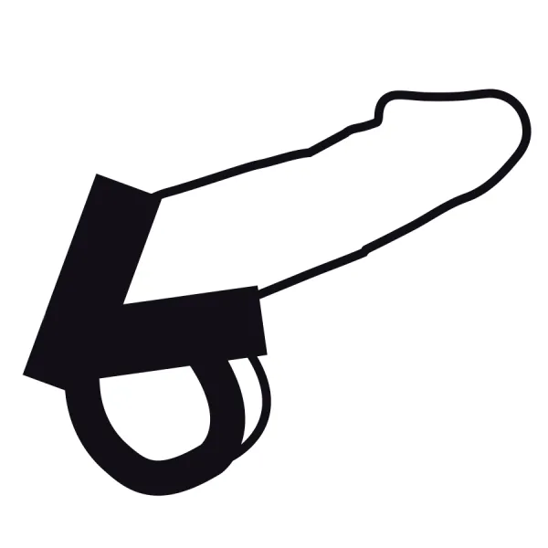 Hautring für Penis und Hoden von Darkness Sensations | Fesselliebe.de