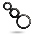 Ringset für Penis - Geruchert von Addicted Toys