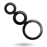 Ringset für Penis - Geruchert von Addicted Toys | Fesselliebe.de