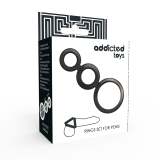 Ringset für Penis - Geruchert von Addicted Toys | Fesselliebe.de
