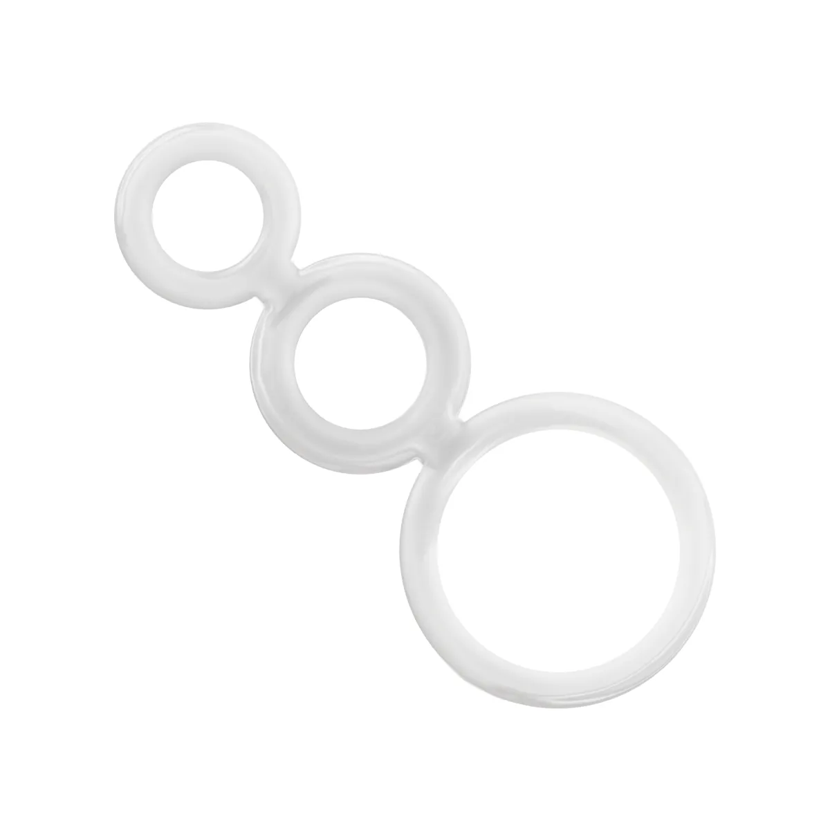 Ringset für Penis Transparent von Addicted Toys | Fesselliebe.de