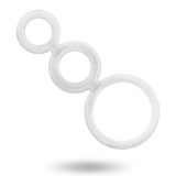 Ringset für Penis Transparent von Addicted Toys | Fesselliebe.de
