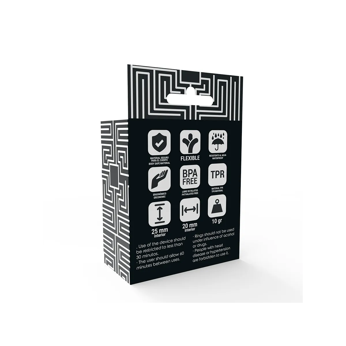 C-Ring-Set Schwarz von Addicted Toys | Fesselliebe.de