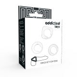 C-Ring-Set Klar von Addicted Toys | Fesselliebe.de