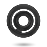 Potenz-C-Ring Penis Schwarz von Addicted Toys | Fesselliebe.de