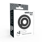 Potenz-C-Ring Penis Schwarz von Addicted Toys | Fesselliebe.de
