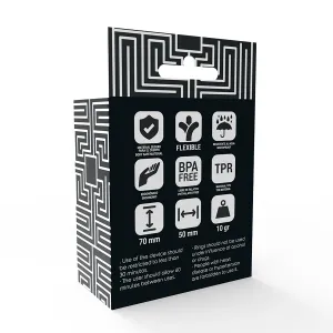 Potenz-C-Ring Penis Schwarz von Addicted Toys