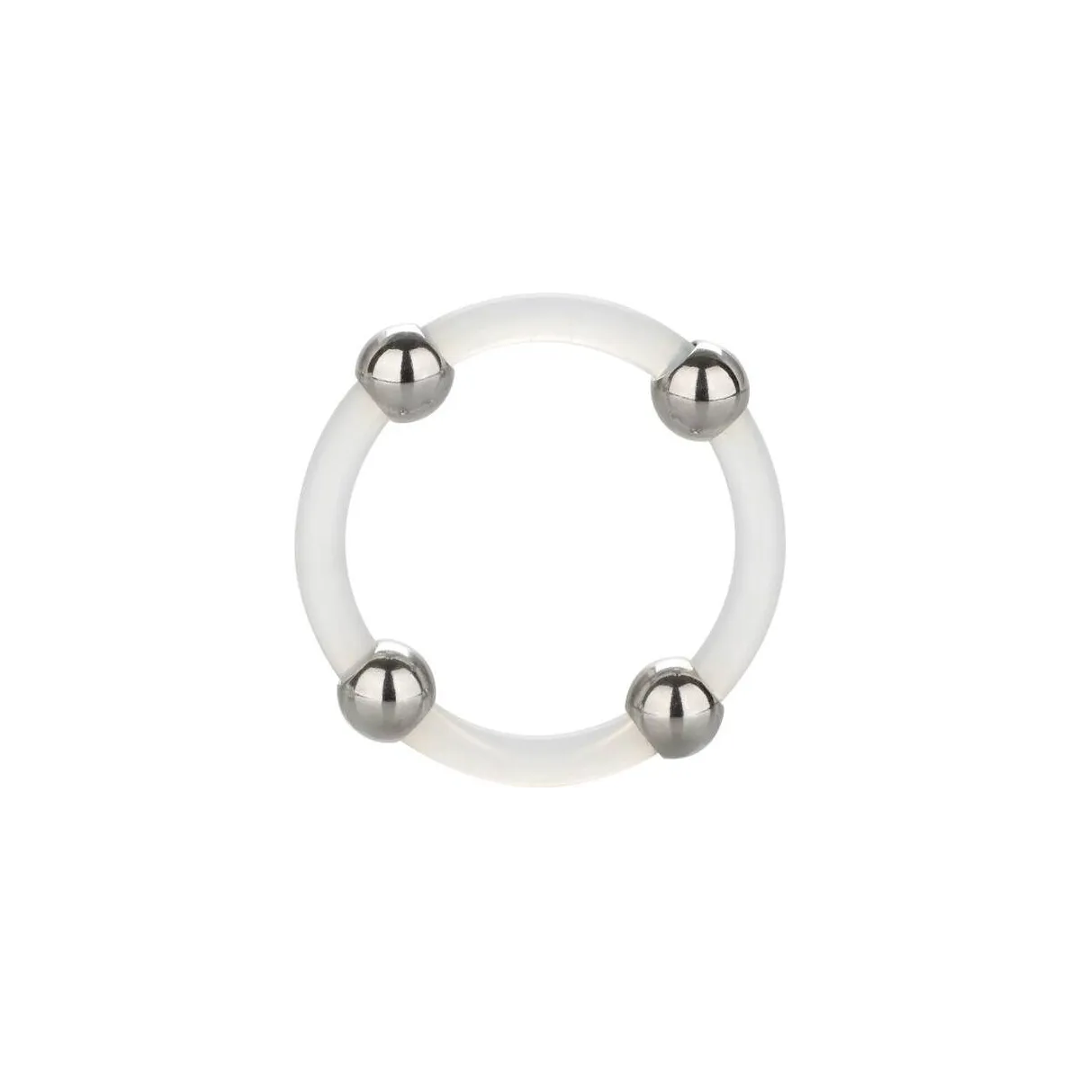 Stahlperlen-Silikonring L von Calexotics | Fesselliebe.de
