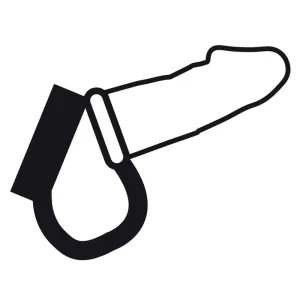 Bdsm-Hahn- und Hodenring von Darkness Bondage