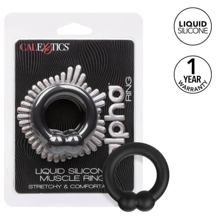 Alpha Muscle Ring Schwarz von Calexotics | Fesselliebe.de