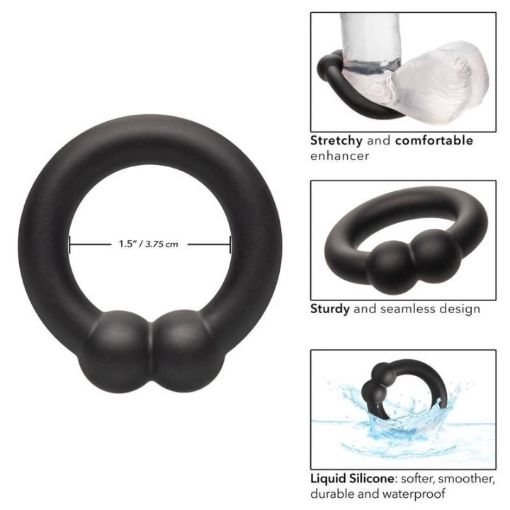 Alpha Muscle Ring Schwarz von Calexotics | Fesselliebe.de