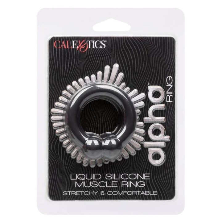 Alpha Muscle Ring Schwarz von Calexotics | Fesselliebe.de