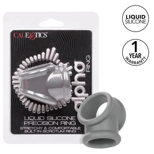Alpha Precision Ring Grau von Calexotics | Fesselliebe.de