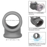 Alpha Precision Ring Grau von Calexotics | Fesselliebe.de