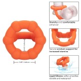 Alpha All Star Ring Orange von Calexotics | Fesselliebe.de