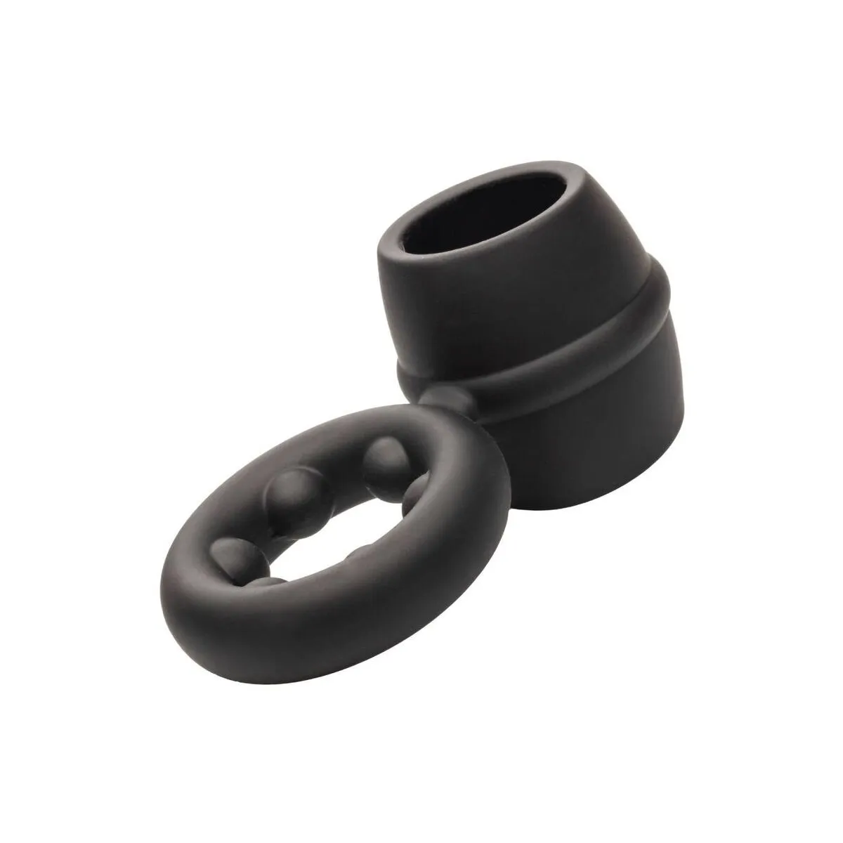 Alpha Dual Magnum Ring Schwarz von Calexotics | Fesselliebe.de