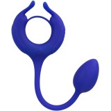 Admiral Bewichterter Hahnring Blau von Calexotics | Fesselliebe.de