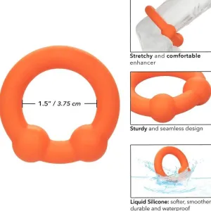 Alpha Dual Ball Ring Orange von Calexotics