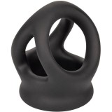 Alpha Dual Cage Ring Schwarz von Calexotics | Fesselliebe.de
