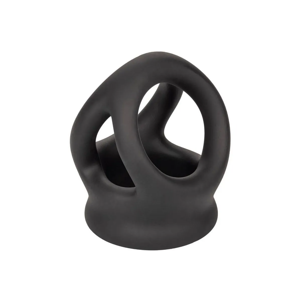Alpha Dual Cage Ring Schwarz von Calexotics | Fesselliebe.de