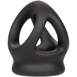 Alpha Dual Cage Ring Schwarz von Calexotics | Fesselliebe.de