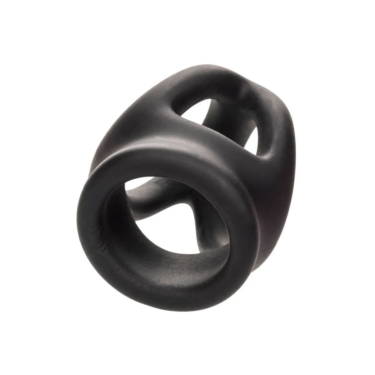 Alpha Dual Cage Ring Schwarz von Calexotics | Fesselliebe.de