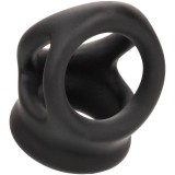 Alpha Dual Cage Ring Schwarz von Calexotics | Fesselliebe.de