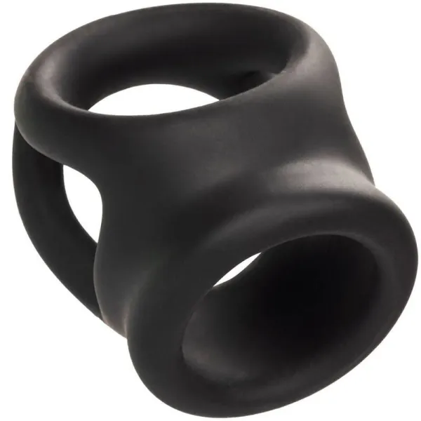 Alpha Dual Cage Ring Schwarz von Calexotics | Fesselliebe.de