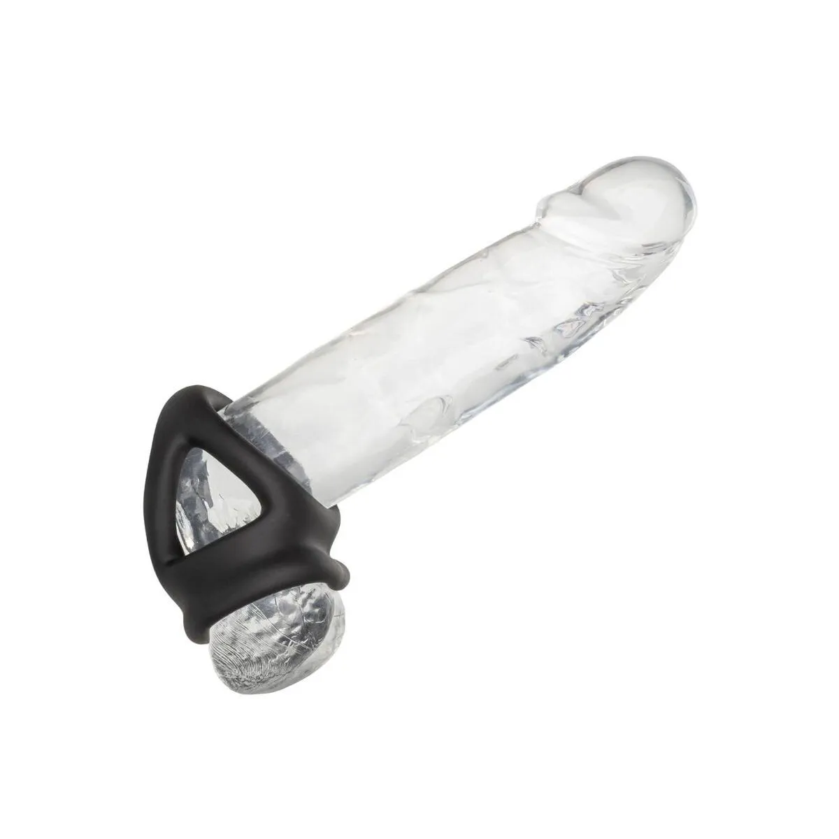 Alpha Dual Cage Ring Schwarz von Calexotics | Fesselliebe.de