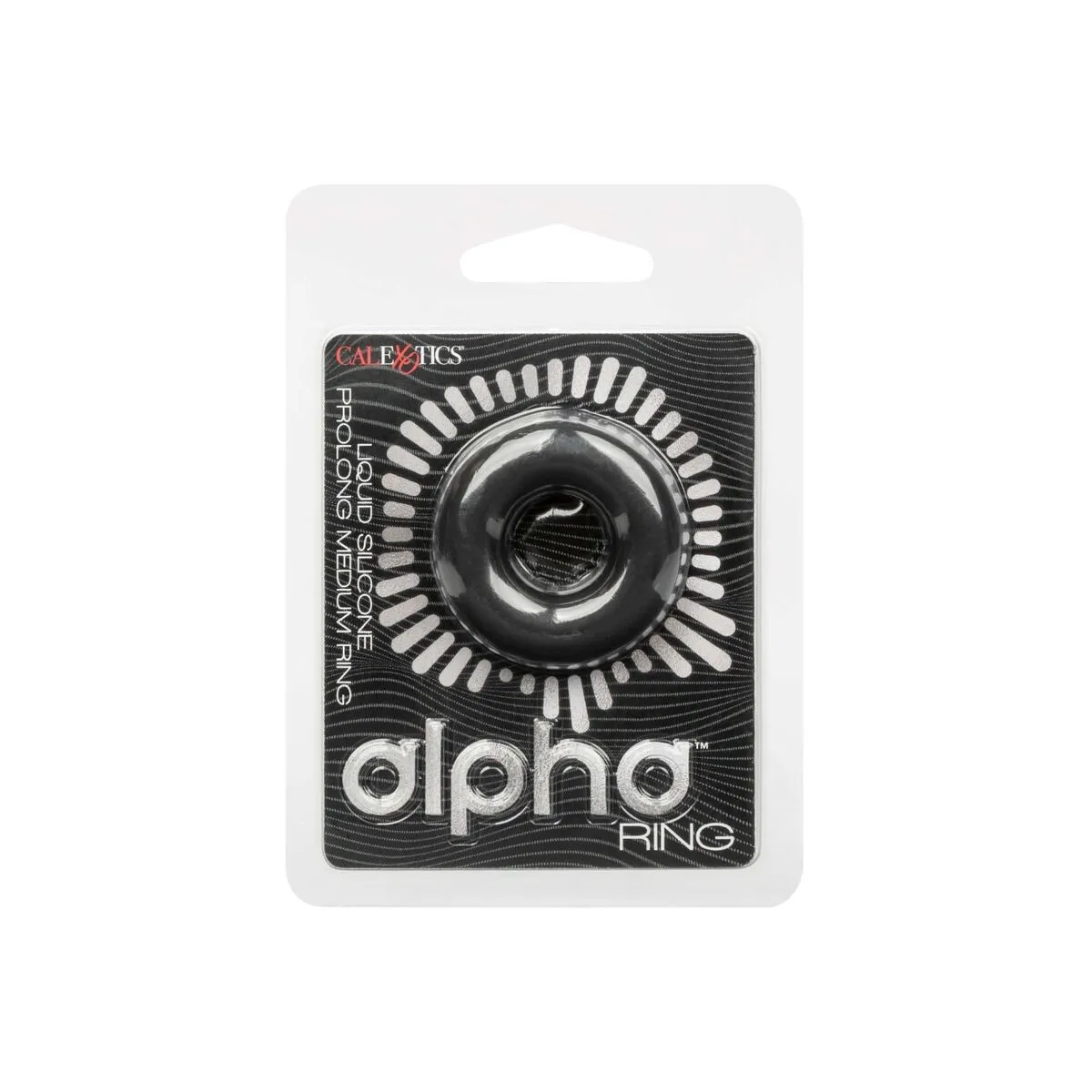 Alpha Prolong Medium Ring Schwarz von Calexotics | Fesselliebe.de