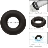 Alpha Prolong Medium Ring Schwarz von Calexotics | Fesselliebe.de