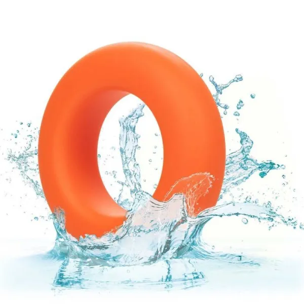 Alpha Prolong Grosser Ring Orange von Calexotics | Fesselliebe.de