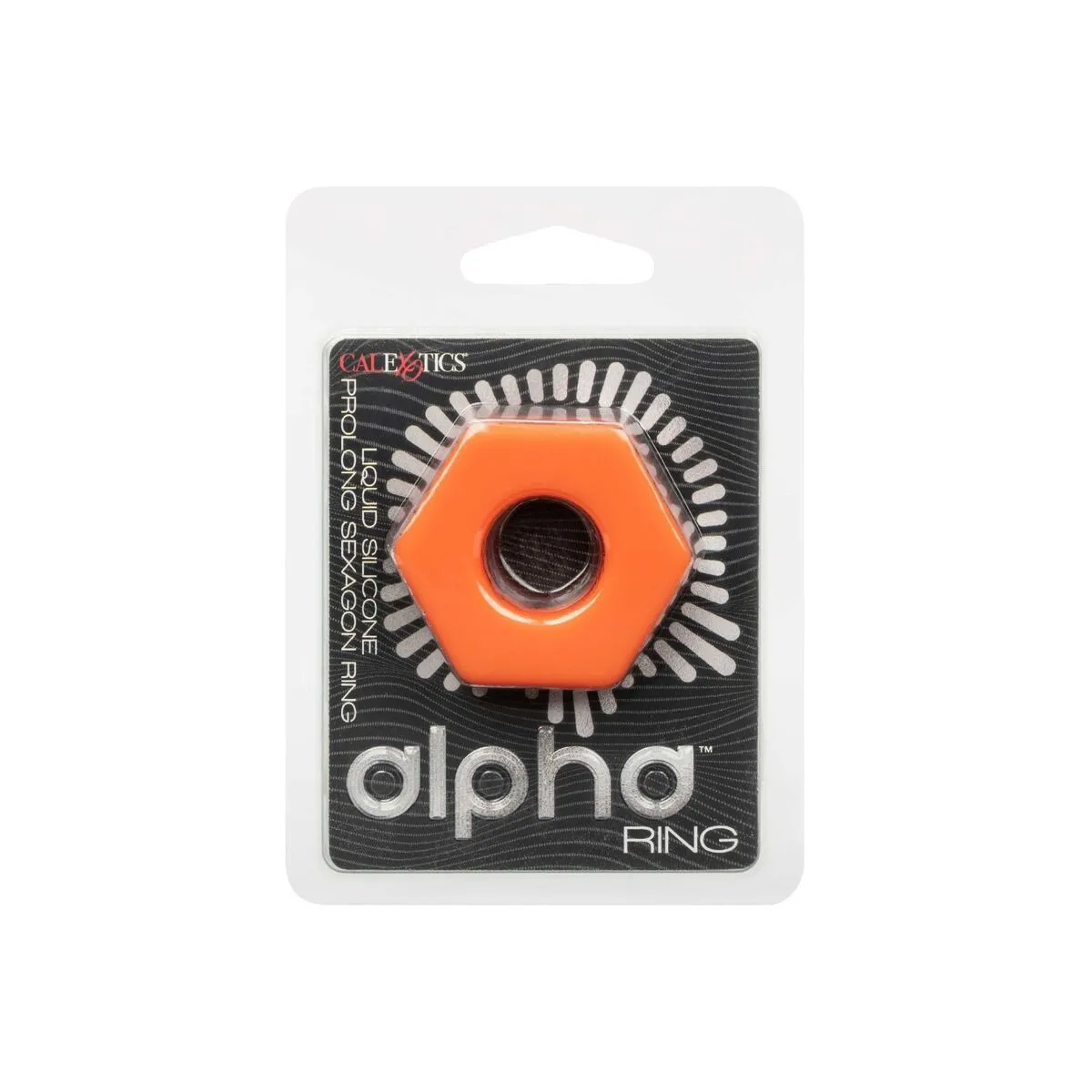 Alpha Prolong Sexagon Ring Orange von Calexotics | Fesselliebe.de
