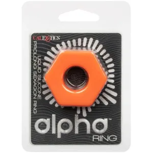 Alpha Prolong Sexagon Ring Orange von Calexotics