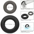 Alpha Prolong Set mit 2 Ringen Grau von Calexotics
