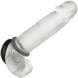 Alpha Prolong Set mit 2 Ringen Grau von Calexotics | Fesselliebe.de