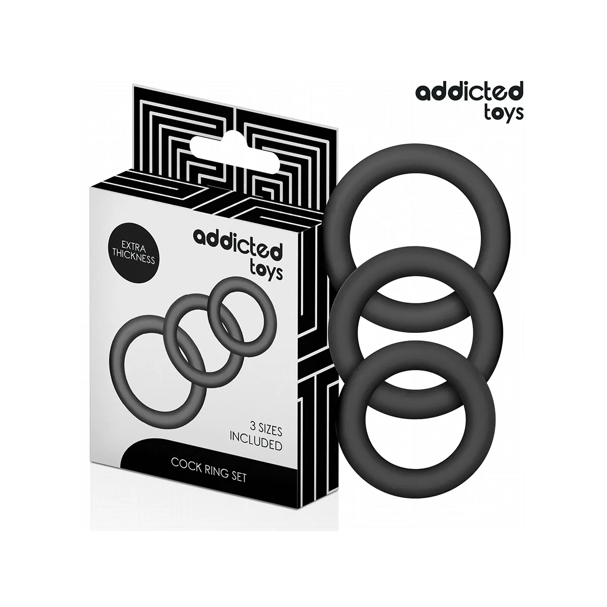 Set Silikonringe Modell 1 von Addicted Toys | Fesselliebe.de