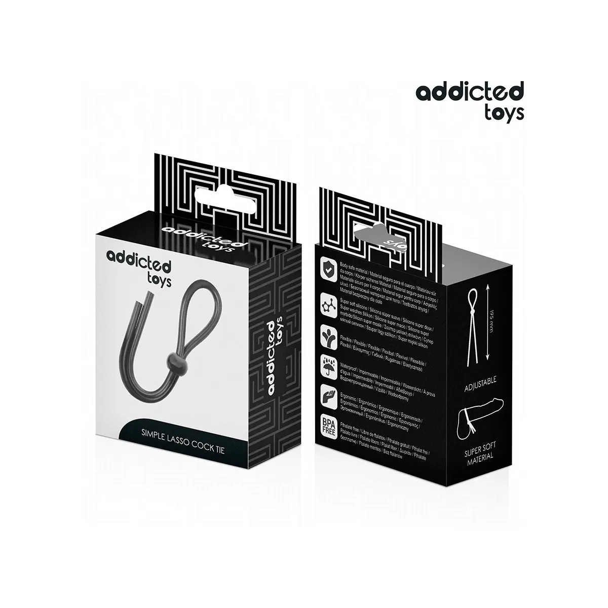 Silikonseil für den Einzelschleifen-Penis von Addicted Toys | Fesselliebe.de