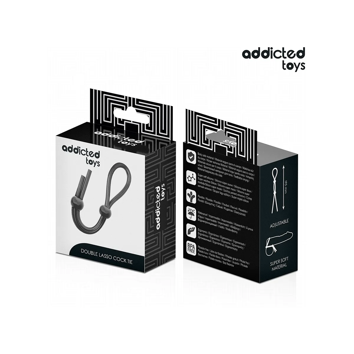 Silikonseil für den Doppelschleifen-Penis von Addicted Toys | Fesselliebe.de