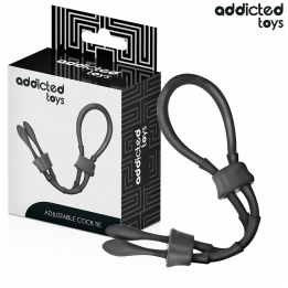 Verstellbares Silikonseil für den Penis von Addicted Toys | Fesselliebe.de