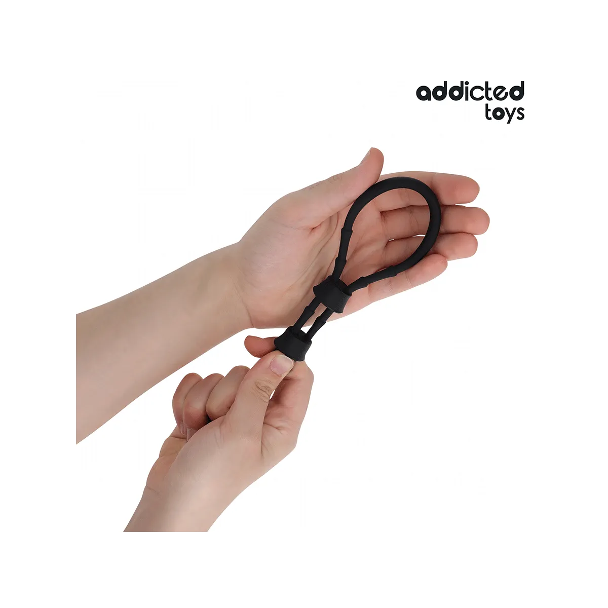 Verstellbares Silikonseil für den Penis von Addicted Toys | Fesselliebe.de